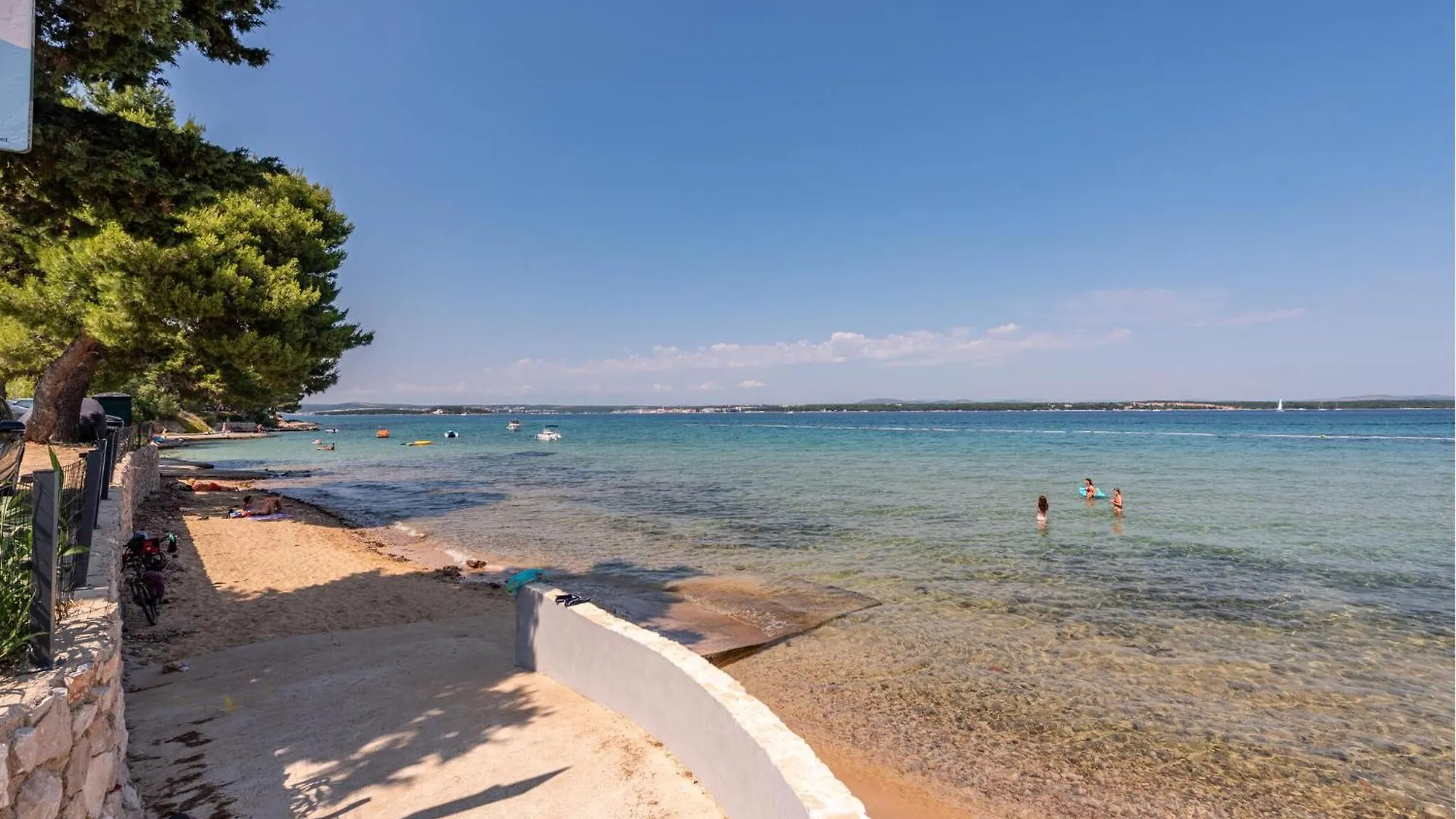 Nice Home In Tkon With Private Swimming Pool, Can Be Inside Or Outside Croatia